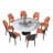 Wilburta 59" Marble Round Dining Table-1686011111-1686011105