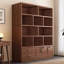 Étagère de rangement verrouillable avec portes H 70,87 "x l 47,24", tablette autoportante, vitrine murale