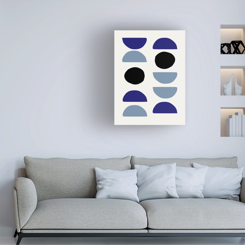 Art sur toile, "pictogrammes", 2, H 24 po x l 18 po x P 2 po