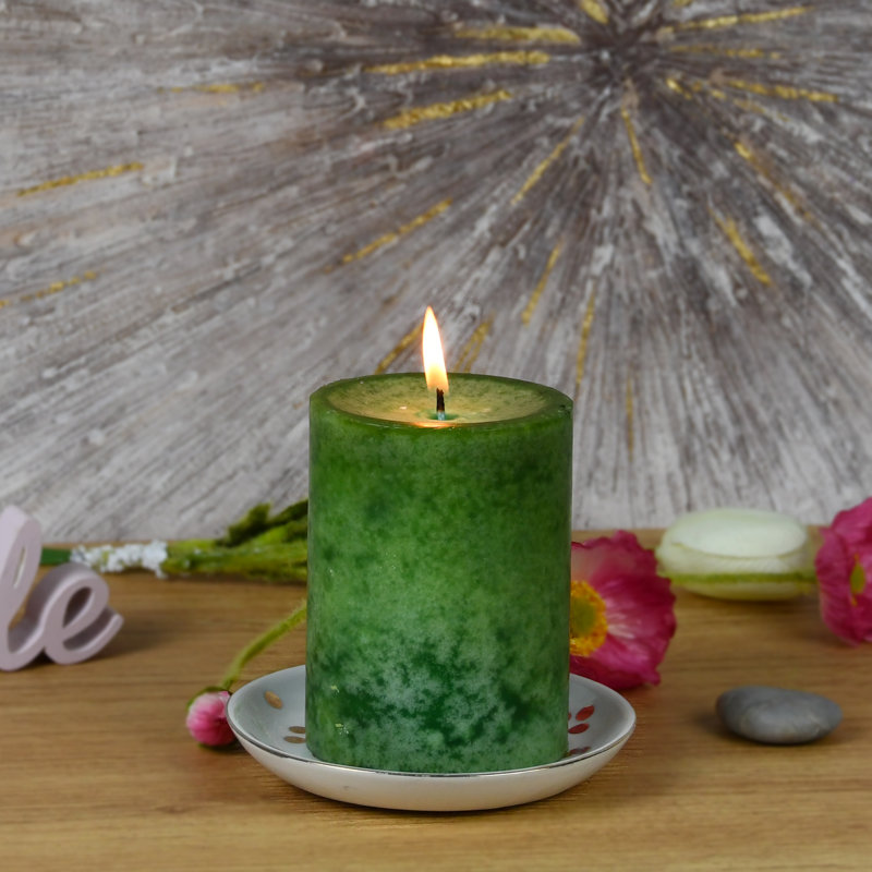 Holiday Forest Scented Pillar Candle, 24