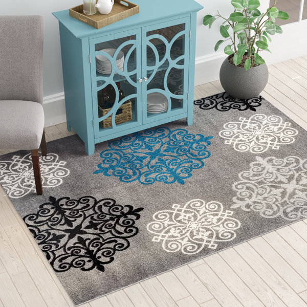 Charlton Home® Freeman Geometric Indoor Rug & Reviews - Wayfair Canada