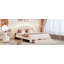 Lit plateforme tapissier Teddy