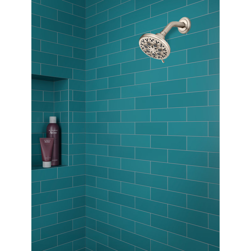 Pomme de douche fixe restore multifonction, Nickel brossé