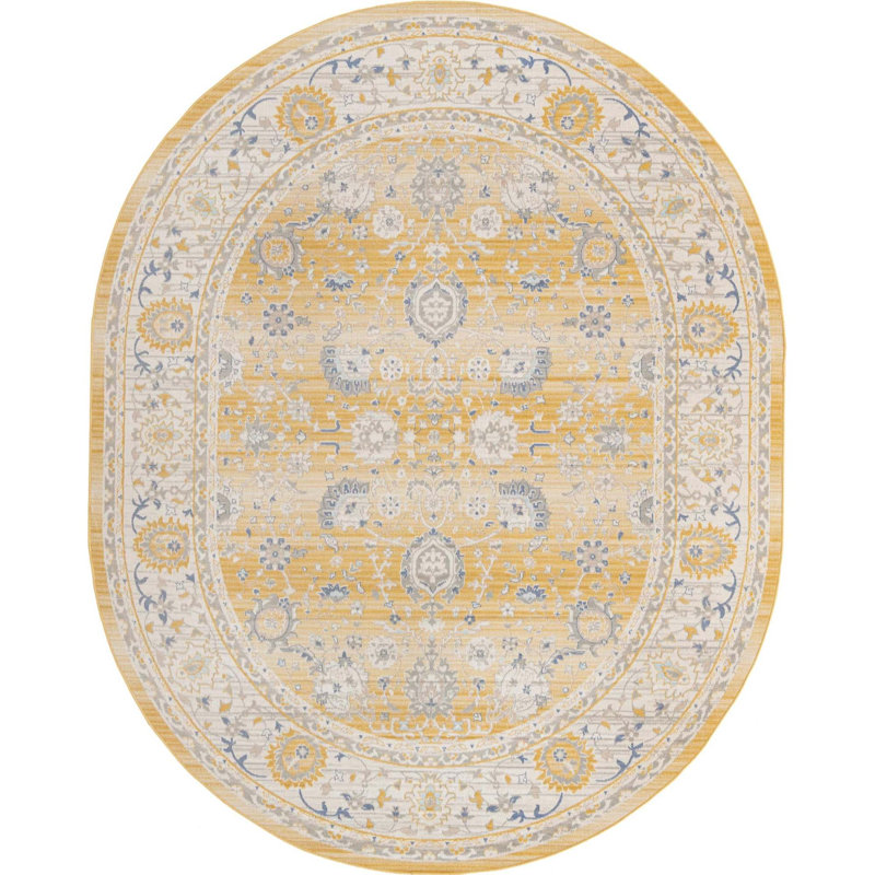 Xion Oriental Indoor Rug, Oval 8' x 10'