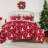 Greenland Home Fashions Peppermint Party 3-Piece King Size Red Coverlet Set, 105x95 Inch-106871645-100247441