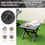 Table d'appoint pliable Ebern Designs Hdpe Adirondack-2038833248
