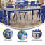 Goddard Plastic Adjustable Height Kids Activity Table-12161677