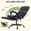 Fauteuil de bureau en similicuir avec massage, fauteuil de bureau, fauteuil inclinable-1318623765