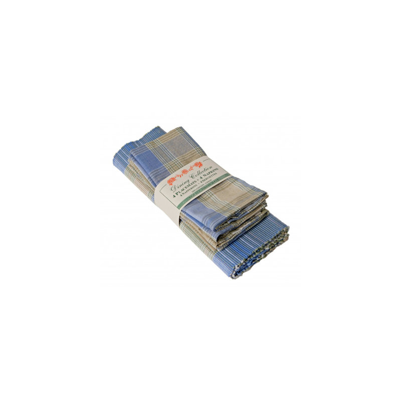 Ensemble de napperons et serviettes Keadrian