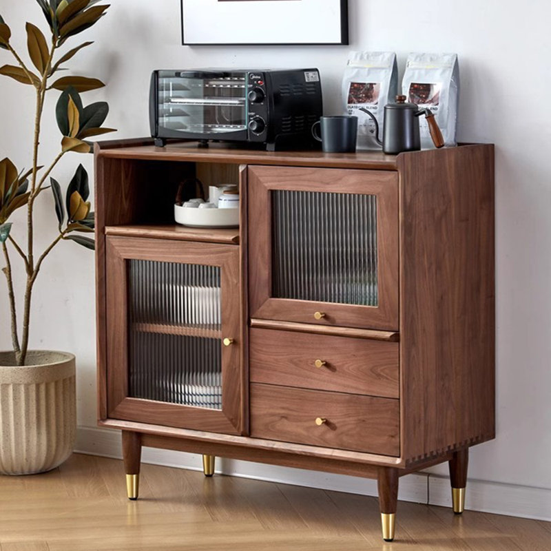 Armoire de rangement moderne et minimaliste pour le salon, 36.61" H x 43.31" W x 15.75" D