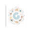 Lettre illustrée G bleue - impression-52820153-52820154-52820162