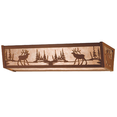 Rustic Lodge 4 - Light Bath Bar