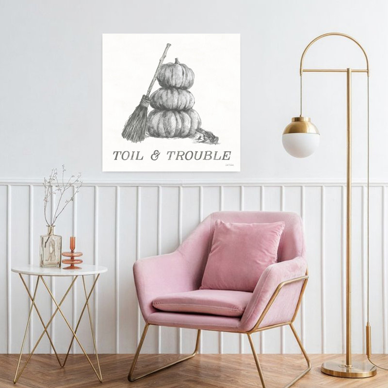 Spooky Halloween VI, art contemporain, H 32 po x l 32 po
