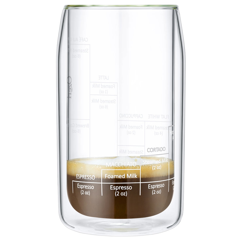 15oz. Handmade Double Wall Glass, 1
