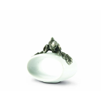 Majestic Forest Stoneware Napkin Ring