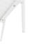 Set of 2 Rectangle End Table, Tempered Glass Tabletop with MDF layer, Glass-106645770-106645771