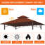 Auvent de remplacement pour abri de jardin Monyca-78598256