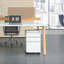 37cm Wide 3 -Drawer Mobile File Cabinet-687895197