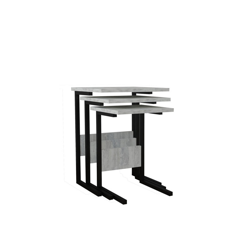 Puqa Design Coffee Table, Grey