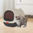 Enclosed Cat Litter Box with UV Light