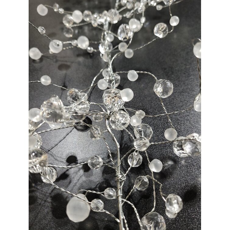 Wired Crystal Garland 42in