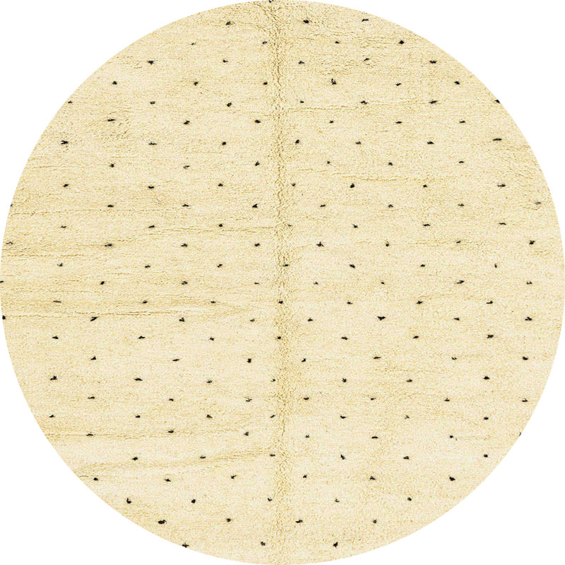 Tapis abstrait moderne 2920, Rond 3 pi