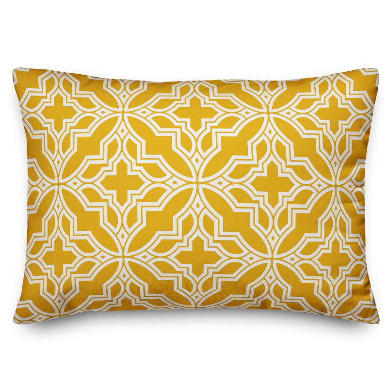  Coussin Geo, Jaune