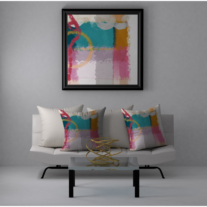  Housse et insert d'oreiller carré Longest Success, 24 po x 24 po