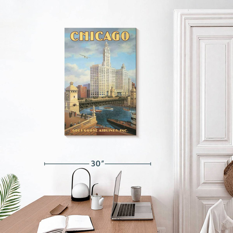 Sirci Chicago, H 30 po x l 20 po