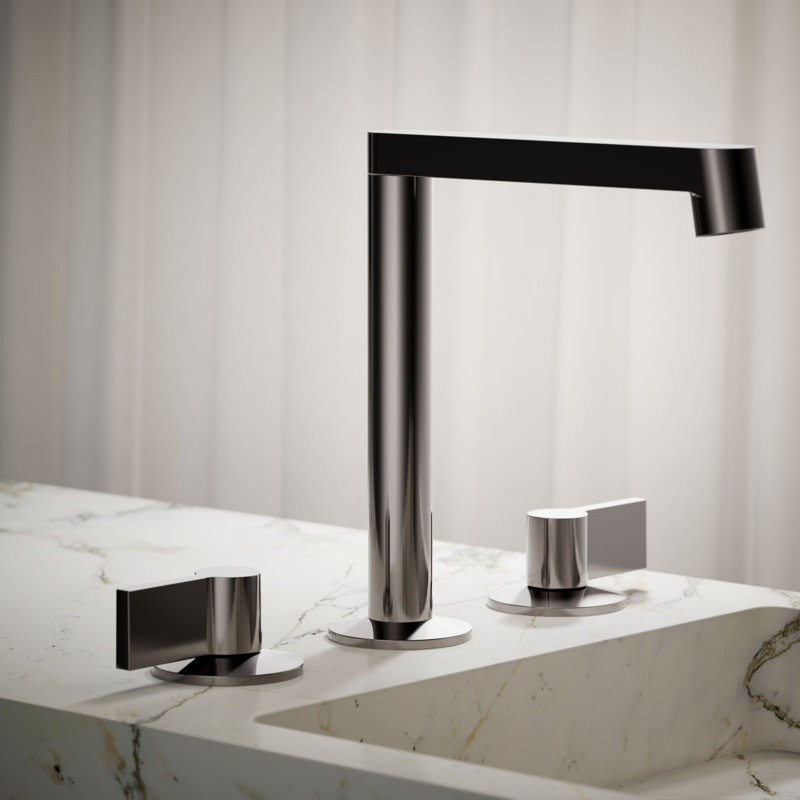 Components Bathroom Sink Handles With Lever Design, Vibrant Titanium