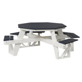 Outdoor ADA Octagon Picnic Table