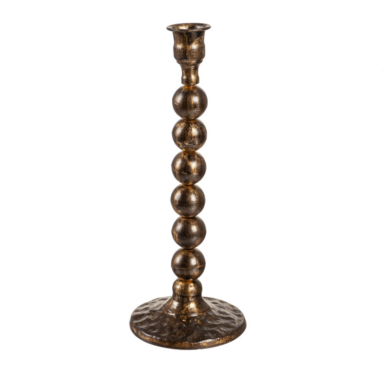 10.5'' H Metal Tabletop Candlestick