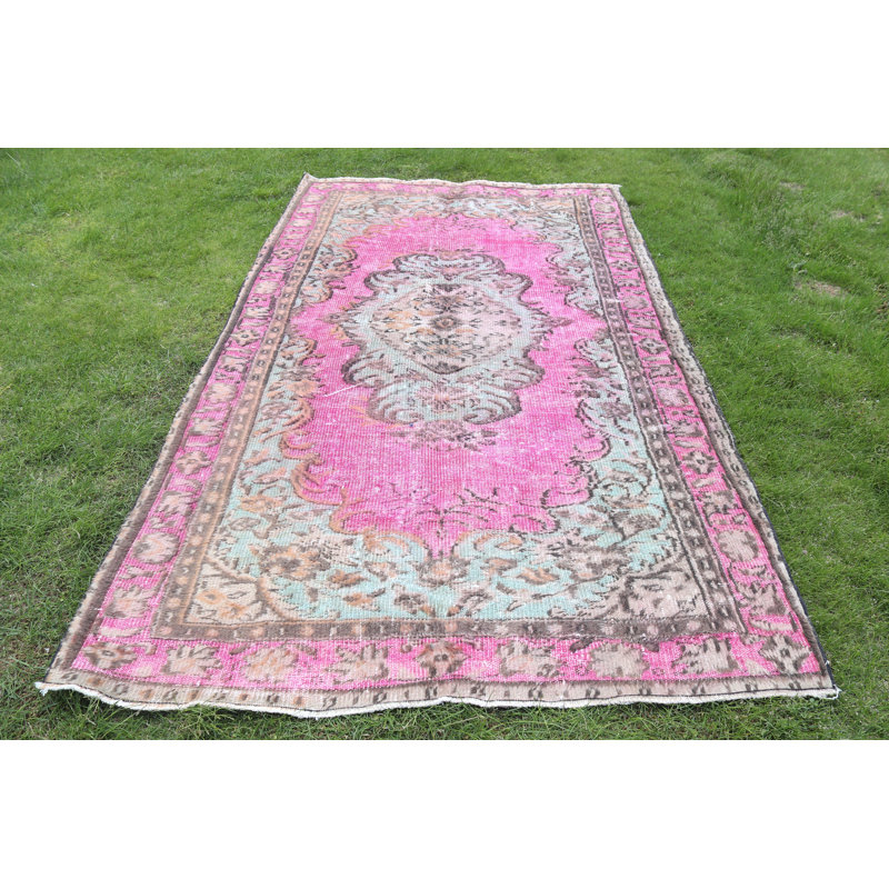 Grand tapis turc Oushak rouge surdimensionné avec un design vintage sculpté pour le salon