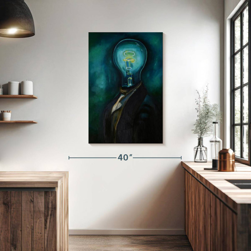 Keiri Light Headed III, 39" H x 26" W