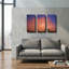 « Brouillard matinal aux Arches - Parc national des Arches » par Darren White, triptyque mural, 91,4 cm x 61 cm-2131571860