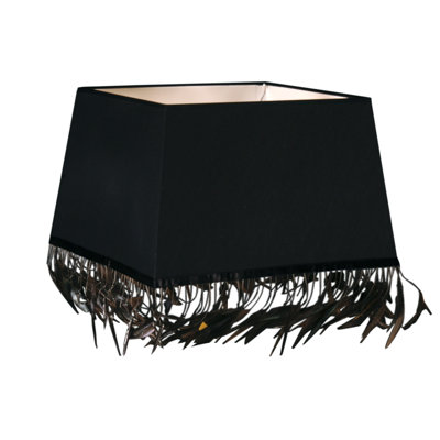 Renteria 19cm H Plume Rectangle Lamp Shade