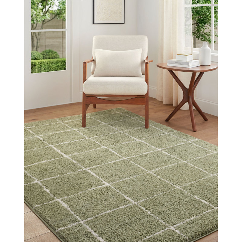 Tapis tissé à la machine Elle Decor x Livabilis Rivoli, Rectangle 7 pi 10 po x 10 pi