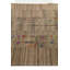 Tapis brun clair Kilim