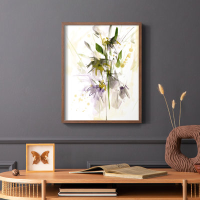 «After Rain I», reproduction encadrée - bois massif