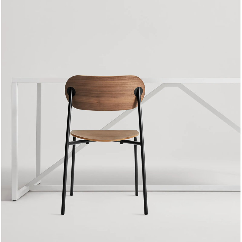 SideBySide Dining Chair, Walnut