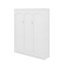 Grand lit escamotable avec tablettes-468968563