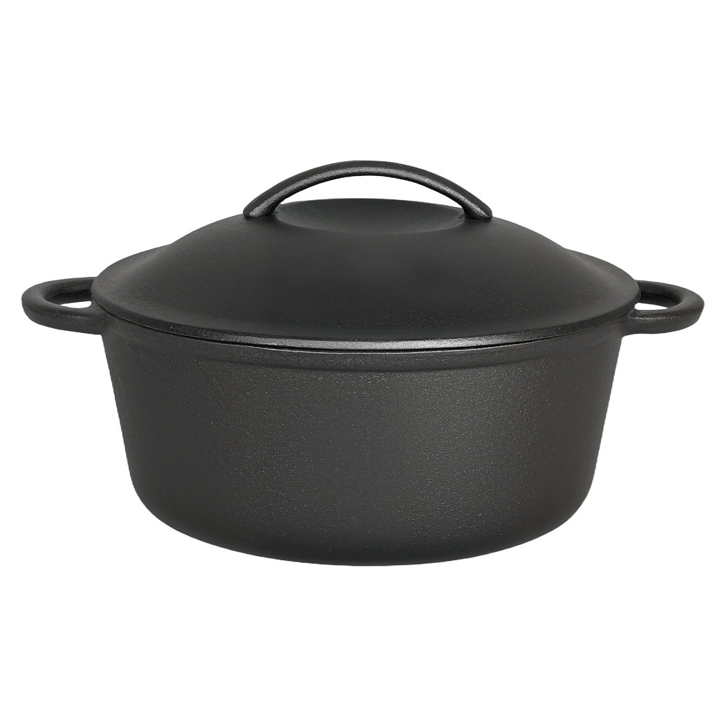 Toque 6.6L Cast Iron Round Dutch Oven