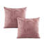 Housse de coussin réversible en velours texturé Euro-110761347