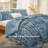 Bedsure Tufted Embroidery All-Season Microfiber Comforter Set-110508883-128847111