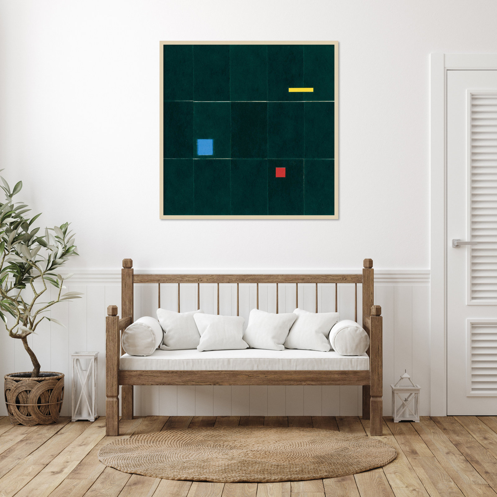 Kitchen Scourers Print by Alex Dunn, Brown, 41" H x 41" W x 1" D