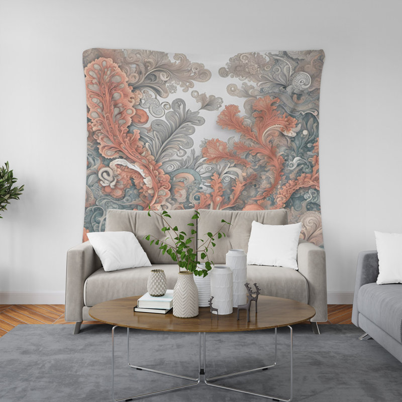 Tapisserie murale, H 80 po x l 68 po