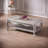 Light luxury carved rectangular coffee table