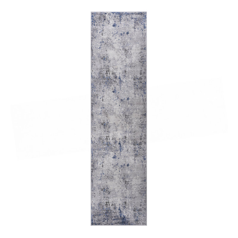 Collection 2X8 / Abstract Runner Rug, Runner 2'2" x 8'