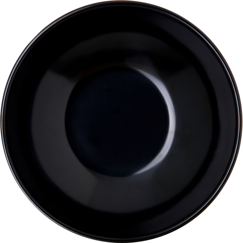 Bol à salade 13 oz mélamine, Noir