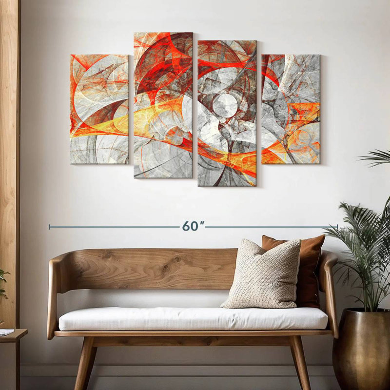 Avery Marble Dynamic Abstract, 32" H x 52" W